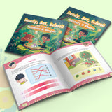 Ages 3-6 numbers and shapes book for kindergarten readiness