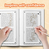 Children's easy pathfinding book for fine motor skills and focus