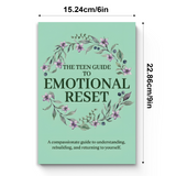 Teen Guide to Emotional Reset product image 8 showing printed book details for screen-free reading and learning