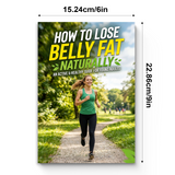 How to Lose Belly Fat Naturally, Active Health and Weight Management Guide for Young Adults, Healthy Habits, Fitness Motivation, and Everyday Wellness