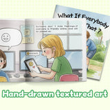 Ages 4-8 character education book for screen-free family discussion