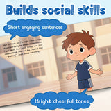 Printed social-emotional picture book with breathing practice and calm illustrations