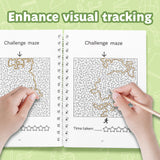 Older kids pathfinding puzzle book for critical reasoning