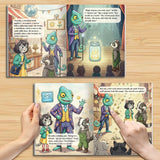 Ages 7-14 finance story book for scam awareness and critical thinking