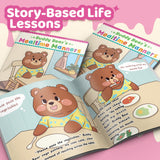 Printed preschool good habits storybook with Buddy Bear