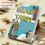 Beginner spiritual practice book for tarot card interpretation and reflection