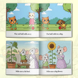 Early reader picture books for first reading practice and animal-themed learning