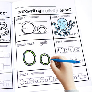 Fun and Easy Alphabet Learning: Step-by-Step Practice Workbook for Kids - Boost Your Child's Confidence in Learning! style34