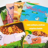 Sturdy board books for animal recognition, fine motor play, and parent-child reading