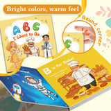 Ages 3-6 alphabet picture book with future career themes