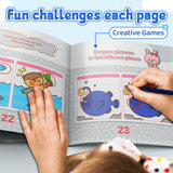 Games Fun Find the Difference Challenge Book product image 6 showing printed book details for screen-free reading and learning