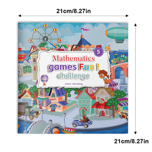 Kids math activity book for number sense and logical thinking