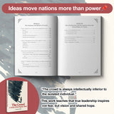 Adult nonfiction psychology reading for crowd behavior and human nature