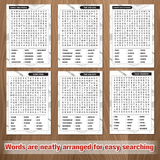 Easy Jumbo Word Search for Seniors product image 5 showing printed book details for screen-free reading and learning