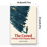 The Crowd: Collective Behavior and Social Influence Book product image 5 showing printed book details for screen-free reading and learning
