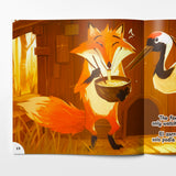 Bilingual Tales: The Fox and the Crane – English & Spanish Storybook