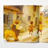 Bilingual Tales: The Donkey in the Lion's Skin – English & Spanish Storybook