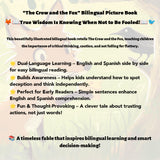 Bilingual Tales: The Crow and the Fox – English & Spanish Storybook