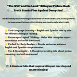 Bilingual Tales: The Wolf and the Lamb – English & Spanish Storybook