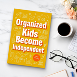 Organized Kids Become Independent product image 9 showing printed book details for screen-free reading and learning