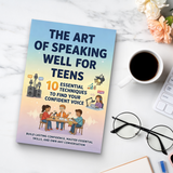 Art of Speaking Well for Teens product image 9 showing printed book details for screen-free reading and learning
