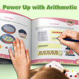 Children's early math picture book with cheerful learning pages