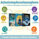 Classic Adventure Literature for Young Readers 3-Book Set printed book set detail image, image 4, bundle ISBN 9798904663544