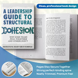 Structural Cohesion Leadership Guide product image 5 showing printed book details for screen-free reading and learning