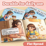 Learn to Love My Sister Picture Book for Kids product image 5 showing printed book details for screen-free reading and learning
