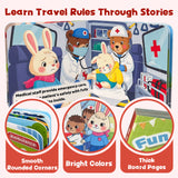 Fun Science Flip Book Ambulance Interactive Picture Book for Kids product image 5 showing printed book details for screen-free reading and learning
