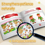 Children's Find the Difference Activity Book product image 5 showing printed book details for screen-free reading and learning