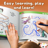 Halloween Attention Training Book for Kids product image 5 showing printed book details for screen-free reading and learning