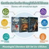 Classic Stories for Young Readers 3-Book Set printed book set detail image, image 4, bundle ISBN 9798904663674