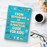From Dependence to Independence for Kids product image 9 showing printed book details for screen-free reading and learning