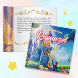 Grimm's Fairy Tales Rapunzel Picture Book product image 5 showing printed book details for screen-free reading and learning