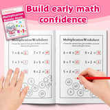 Multiplication Bubble Math pages for early learning