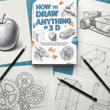 How to Draw Anything in 3D for Kids and Teens product image 5 showing printed book details for screen-free reading and learning
