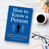 How to Know a Person Communication Guide product image 9 showing printed book details for screen-free reading and learning