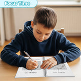 Hard maze activity book for advanced brain challenges