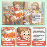 This Is Chemistry Elements and Mixtures Book for Kids product image 5 showing printed book details for screen-free reading and learning