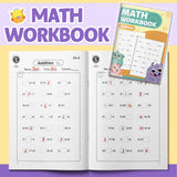 Addition math workbook for counting confidence