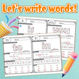 Children's high-frequency word practice book