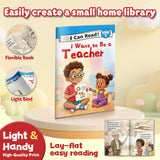 I Want to Be a Teacher Early Reader Book for Kids product image 5 showing printed book details for screen-free reading and learning