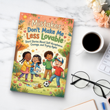Mistakes Don't Make Me Less Lovable product image 9 showing printed book details for screen-free reading and learning