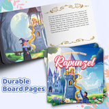Durable board pages in Rapunzel classic picture book
