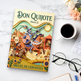 Don Quijote Parte 2 Spanish Edition by Miguel de Cervantes product image 8 showing printed book details for screen-free reading and learning