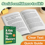 Kids Guide to Manners Ages 7-14 product image 5 showing printed book details for screen-free reading and learning