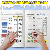 Place Value and Number Sense Workbook for Kids, Base Ten Blocks, Counting Practice, Ten More Activities, Number Writing, Early Math Skills, Kindergarten and First Grade Learning Book