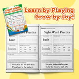 Children's early reading sight words workbook