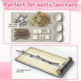 Early learning book for toddlers about shapes, matching, and visual perception